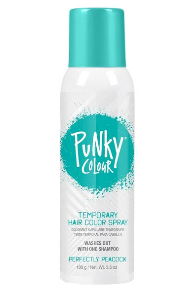 Punky Colour Geçici Renklendirici Saç Spreyi Perfectly Peacock 100GR