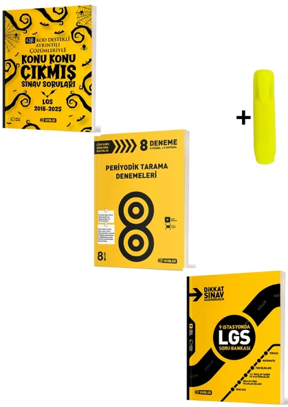 Hız 8. Sınıf Lgs Tüm Dersler Soru Bankası Çıkmış Sorular Ve Periyodik Deneme Yeni ürün görseli