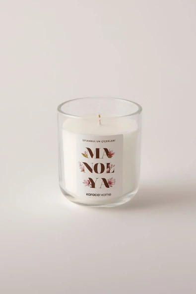 İstanbulun Çiçekleri Serisi Kokulu Mum Manolya - Resim 2