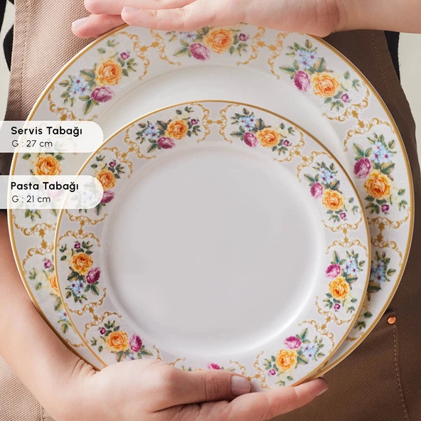 Karaca Forever Bone Viyan 24 Parça 6 Kişilik Yemek Takımı - Resim 7