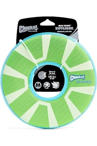 Chuckit! Zipflight Max Glow Gece Parlayan Frizbi ürün görseli
