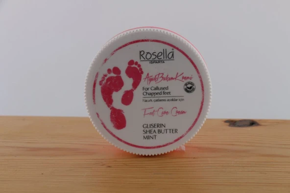 ROSELLA GÜL ÖZLÜ AYAK BAKIM KREMİ 150 ML - Resim 4