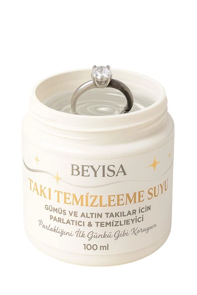 Bakım Kiti Serisi Mücevher Altın ve Gümüş Takı Temizleme ve Parlatma Suyu 100 ml - Resim 2