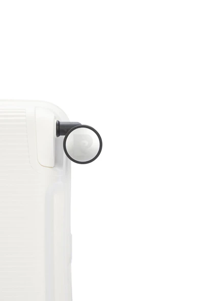 Pierre Cardin Büyük Boy %100 Polipropilen Valiz Beyaz 04PC7080 - Resim 7