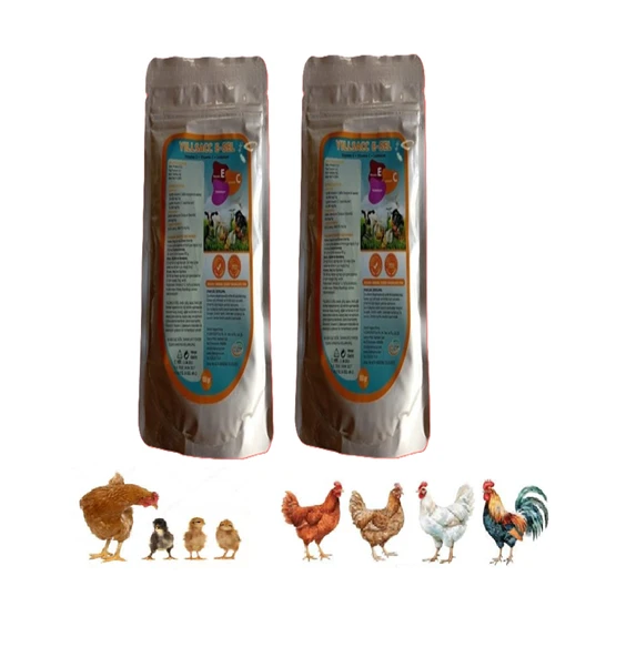 YILSAC E-SEL Kuş ve Kanatlılar İçin Vitamin Takviyesi E+C+Selenyum 100 gr X 2 Adet ürün görseli