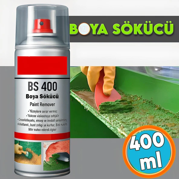 Boya Sökücü Hızlı Etkili Temizleyici Cila Vernik Kaldırıcı Sprey Ahşap Metal Cam Seramik Beton Yüzey