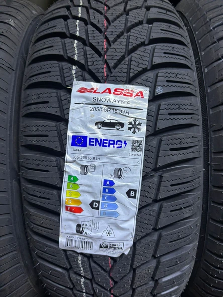 LASSA 205 55 r16 91H SNOWAYS 4 KIŞ LASTİĞİ