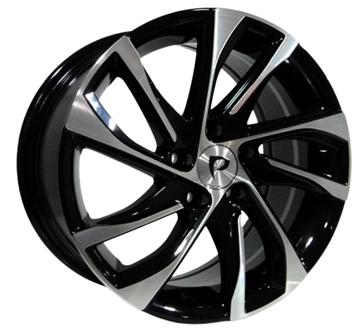 6.5 X 15 BK-5760 5X98 ET40 58.1 BLACK MACHINED ürün görseli