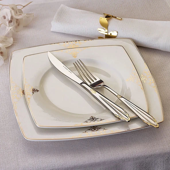 Karaca Melina Fine Cream Kare Yemek Takımı Yedek Parça 153.03.07.9466 - 8