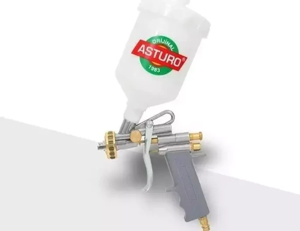 Asturo E70 1.8 mm Üstten Depolu Boya Tabancası ürün görseli