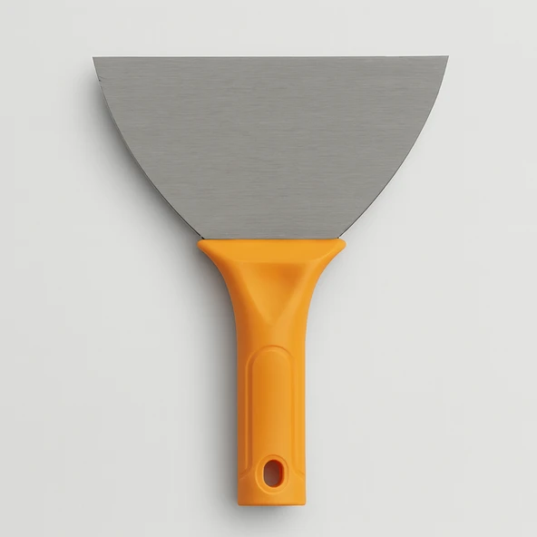 Dayanıklı Ergonomik El Aleti Ispatula Sıva Seramik Boya Sıva Harç Kazıma Saptak Spatula 180 mm 18 cm - 5