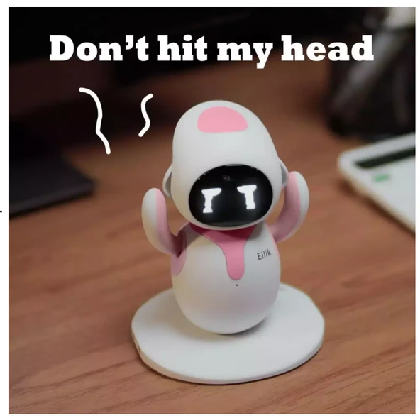 Eilik Etkileşimli Petbot Evcil Robot - Pembe - 3