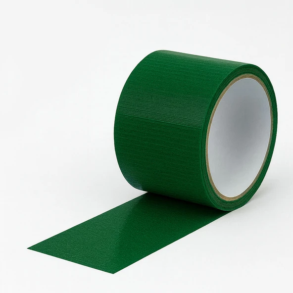 Tamir Bandı Yeşil 100 mm x 10 mt Çok Amaçlı Güçlü Yapışkanlı Suya Dayanıklı Onarım Yalıtım Bandı - Resim 5