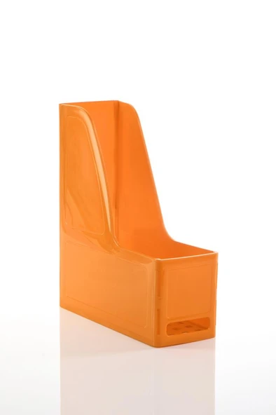 OPS Mg 101 Magazinlik 4'lü Set A4 Demonte Plastik Dikey Klasör Arşiv Kutusu Organizer Saklama - Resim 4