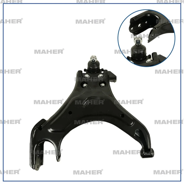 ALT SALINCAK D-MAX 04-12 4X4 BURÇLU ROTİLLİ SAĞ 8980058340 ürün görseli 1