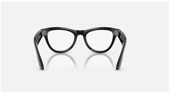 Ray-Ban META SKYLER SİYAH ÇERÇEVE ŞEFFAF MOR RENK GEÇİŞLİ AKILLI GÖZLÜK - 6