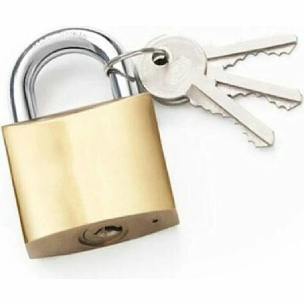SOLİD SLD-0038 38 mm Sarı Asma Kilit ürün görseli
