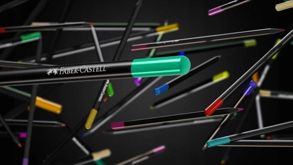 Faber Castell Black Edition Renkli Kalem Rulosu 72 parça - 4