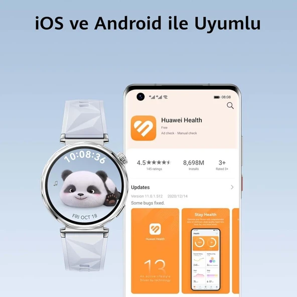 Huawei Watch GT 5 46mm Siyah Akıllı Saat (Huawei Türkiye Garantili) - 4