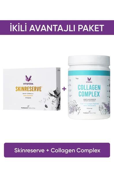 İkili Avantajlı Paket 5 ( SkinReserve + Collagen Complex) ürün görseli 1
