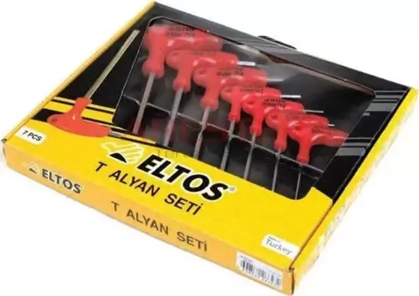 Eltos Alyan Takımı 7 Parça T Tipi Allen - Eltos ürün görseli