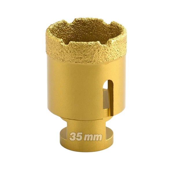 Granit Mermer Seramik Fayans 35 mm İçin Elmas Kaplı Delme Ucu Matkap Uyumlu Yüksek Kaliteli Kesici ürün görseli