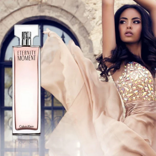 Calvin Klein Eternity Moment EDP 100 ml Kadın parfümü - Resim 3