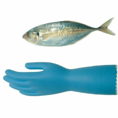 RUBBEREX LW1-M Flocklıned Rubber Glove M Beden ürün görseli 1