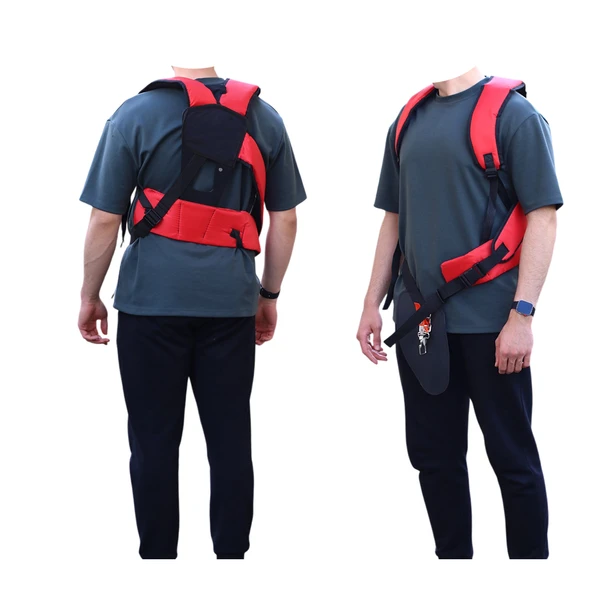 Sırt Tipi Askılı Omuz Destekli Motorlu Çim Biçme Tırpan Taşıma Askısı Kemeri Kayışı Yeleği Aparatı - Resim 5