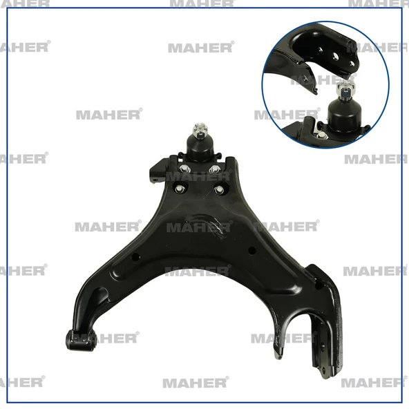 ALT SALINCAK BURCLU ROTILLI SOL D-MAX 04-12 4x4 AYD 09639. - Resim 2