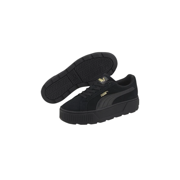 Kadın Bağcıklı Sneaker 384614 - Resim 9