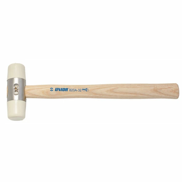 UNIOR UN605491 Plastik Çekiç (Beyaz) 22 mm 820A ürün görseli