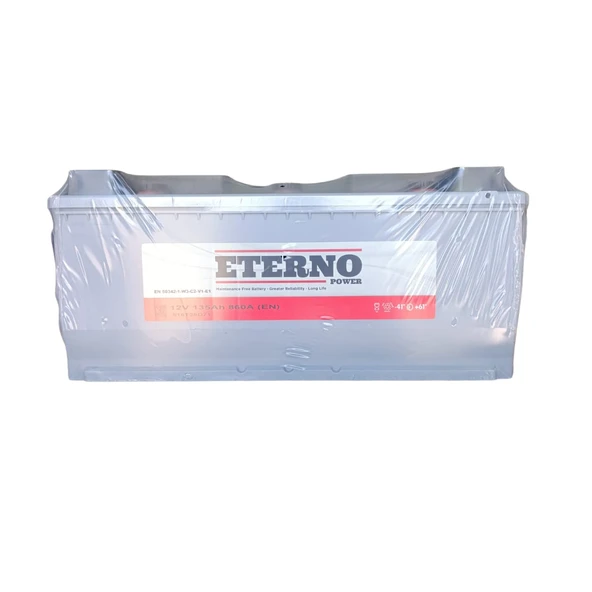 ETERNO 135 AH. 860A (EN) (PETLAS GARANTİSİ ALTINDA) (ÜRETİM TARİHİ: 2025)
