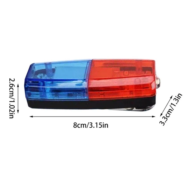 Bisiklet Feneri Çakarlı Yaka Lambası Kafa Bel Işık Led Şarj Edilebilir Far Motor Kamp Su Geçirmez - Resim 3