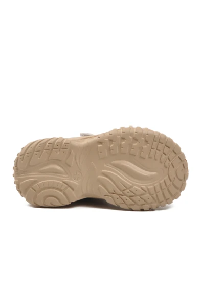 Marcokids Bej Cırtlı Hafif Esnek Kaymaz Erkek Çocuk Spor Ayakkabı 22677 P - 5