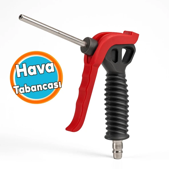 Hava Tabancası Uzun Kompresör Plastik Kompozit Tabanca ürün görseli