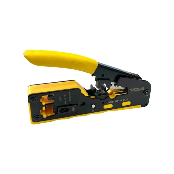 RC-812 Cat5/cat6/cat7 EZ-RJ45-RJ11 Konnektör Sıkma Pensesi ürün görseli