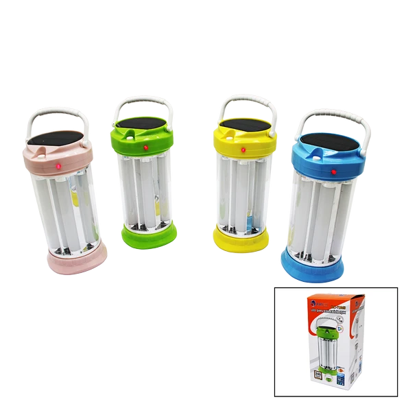 40W X 6 TÜP SOLAR ŞARJLI - FİŞLİ LED IŞILDAK FENER 240W (5284) ürün görseli