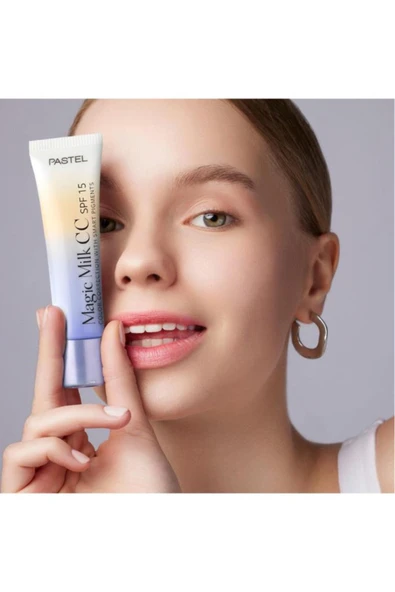 Pastel Magic Milk CC SPF 15 - Cilt Tonu Eşitleyici SPF 15 CC Krem 50 Light Medium - 6