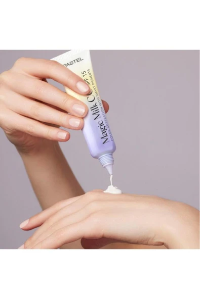 Pastel Magic Milk CC SPF 15 - Cilt Tonu Eşitleyici SPF 15 CC Krem 50 Light Medium - 3
