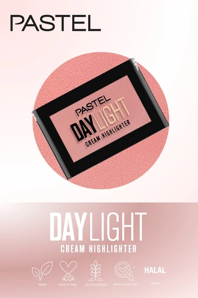 Pastel Daylight Cream Highlighter - Krem Aydınlatıcı 13 Sunrose - 5
