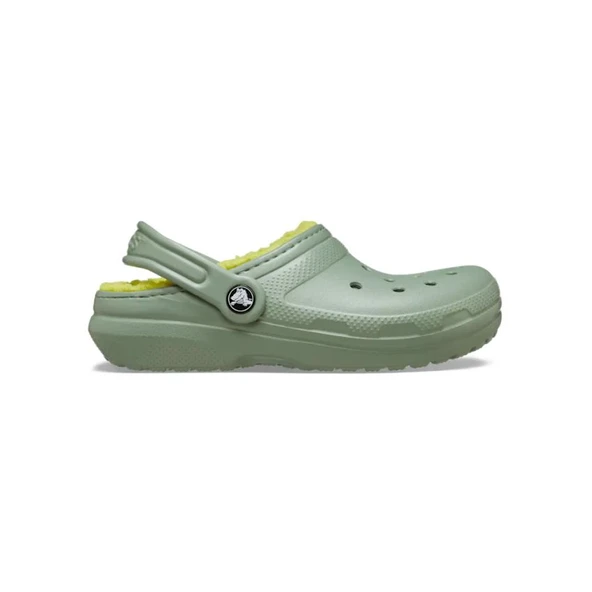Crocs Classic Lined Clog Kids Çocuk Yeşil Terlik 207010-308 ürün görseli 1