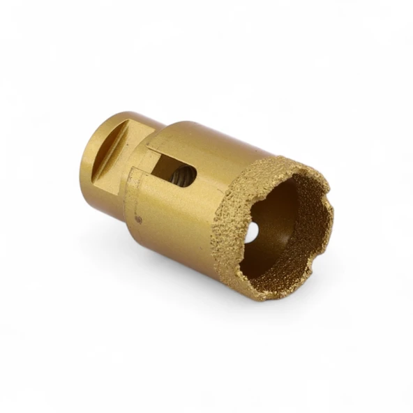 Granit Mermer Seramik Fayans 35 mm İçin Elmas Kaplı Delme Ucu Matkap Uyumlu Yüksek Kaliteli Kesici - Resim 5