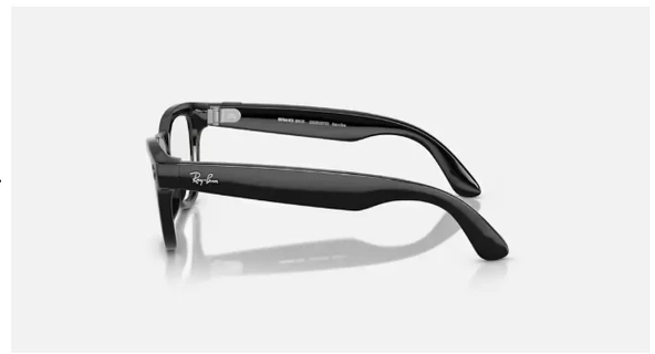 Ray-Ban META SKYLER SİYAH ÇERÇEVE ŞEFFAF MOR RENK GEÇİŞLİ AKILLI GÖZLÜK - 5