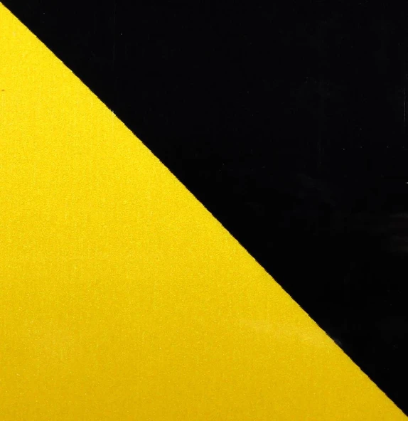 Sarı-Siyah Yer İşaretleme Bandı Pvc Emniyet Zemin İkaz Bant 50 mm x 25 MT - Resim 5