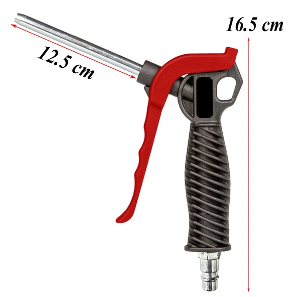 Hava Tabancası Uzun Kompresör Plastik Kompozit Tabanca - Resim 2