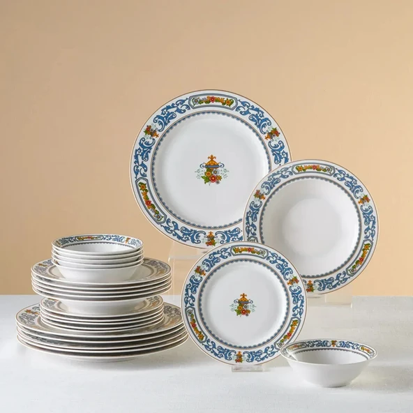 Karaca Forever Bone Vase 24 Parça 6 Kişilik Yemek Takımı ürün görseli 1