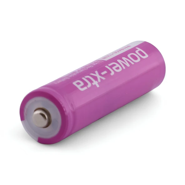 Pembe Renk Şarjlı Batarya Pil 3.7V 1200mAh Li-Ion Uzun Ömürlü Yüksek Kapasiteli Şarj Edilir 18650 - 4
