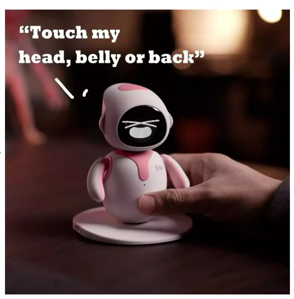 Eilik Etkileşimli Petbot Evcil Robot - Pembe - 2