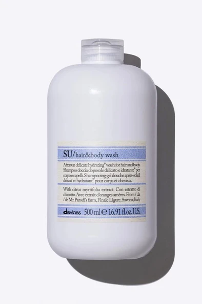 Davines Su Hair&Body Wash 500 ml Güneş Sonrası Saç ve Vücut Şampuanı ürün görseli